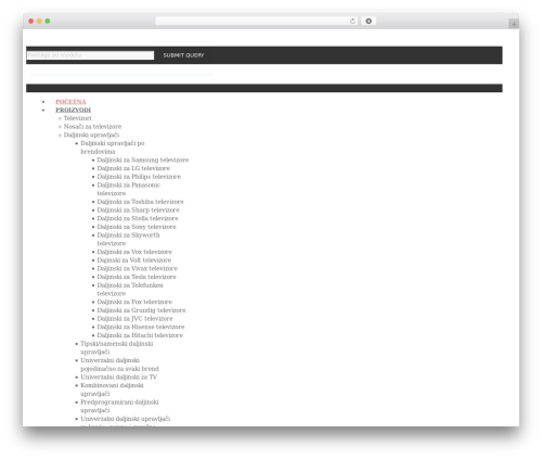 WordPress theme WR Nitro Child - tvspektar.rs