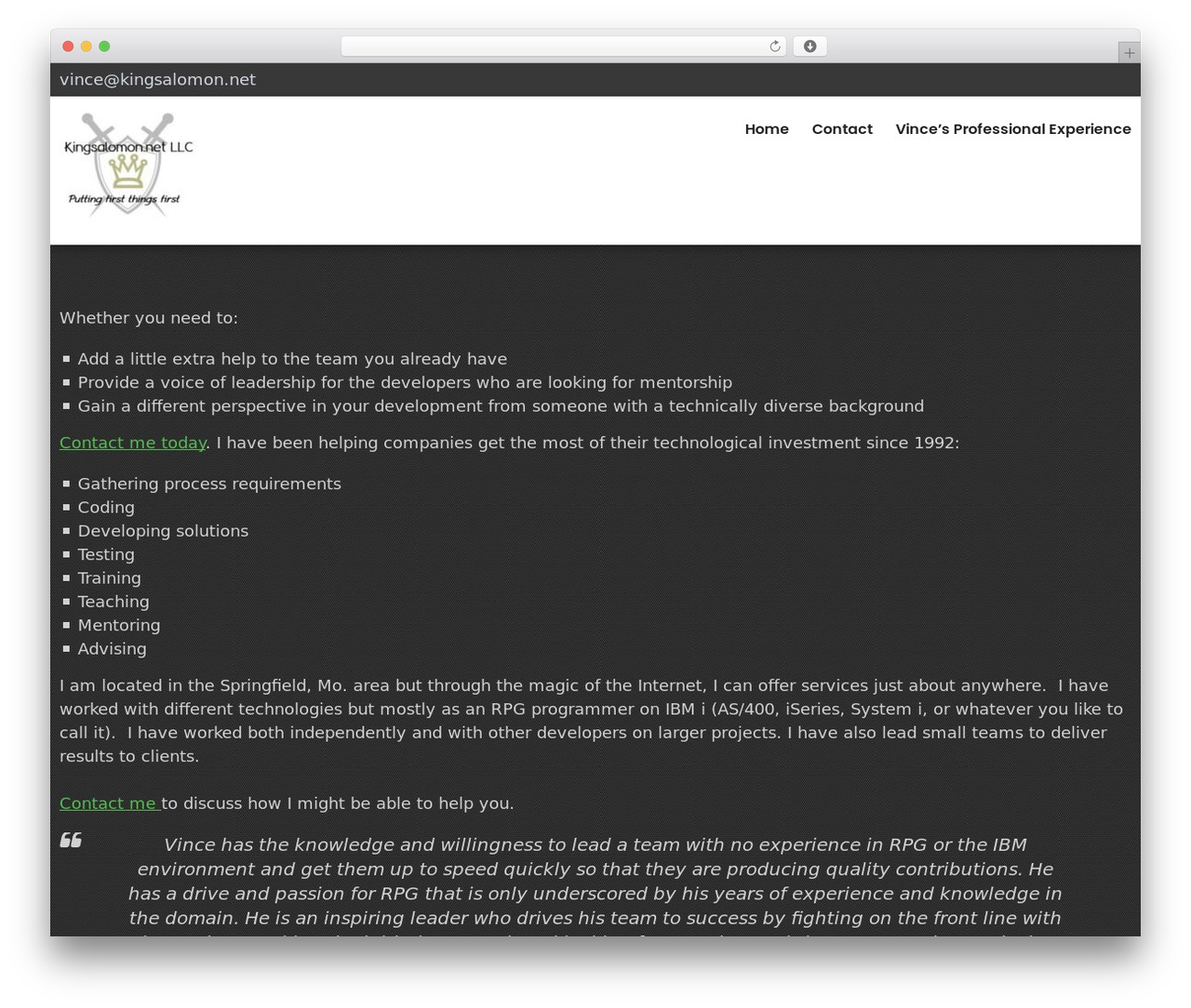 WP theme Accesspress Parallax Pro - kingsalomon.net WP theme Accesspress Parallax Pro - kingsalomon.net
