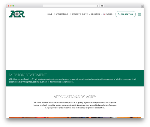 Driven Digital WordPress theme - aerocomponentrepair.com