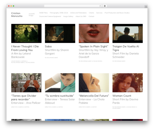 Elba Theme v2 WordPress theme - estudiodeproduccion.net