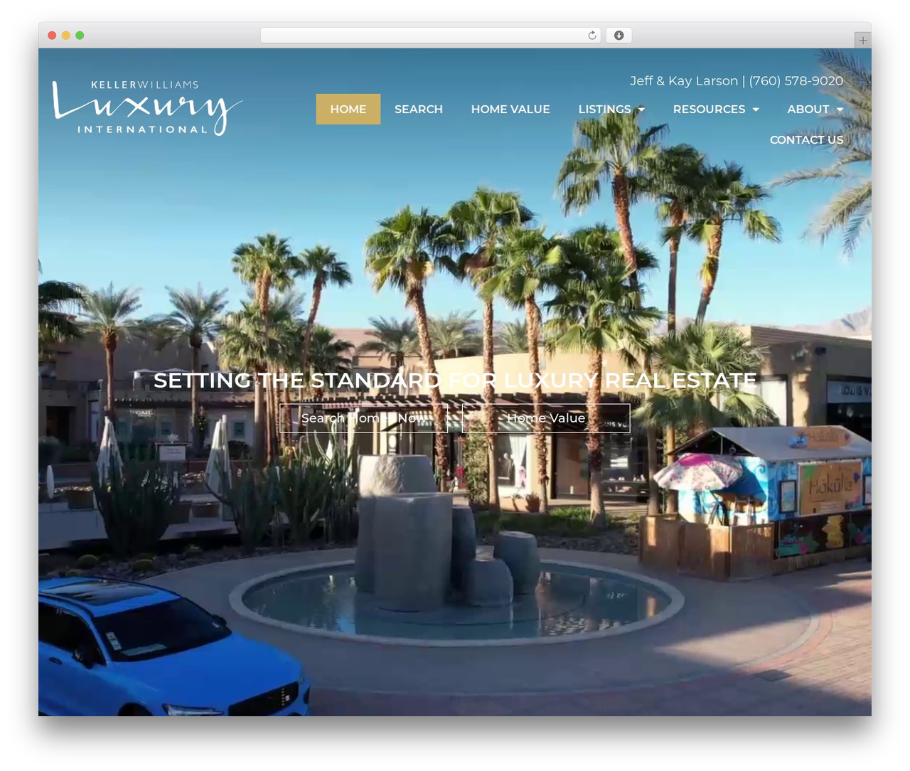 Equity WordPress theme - teamlarson.com