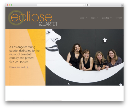 GeneratePress theme WordPress - eclipsequartet.com