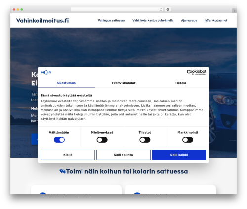 GeneratePress theme WordPress - vahinkoilmoitus.fi
