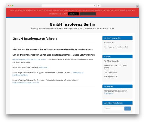 GovPress WordPress theme - gmbh-insolvenz-berlin.de GovPress WordPress theme - gmbh-insolvenz-berlin.de