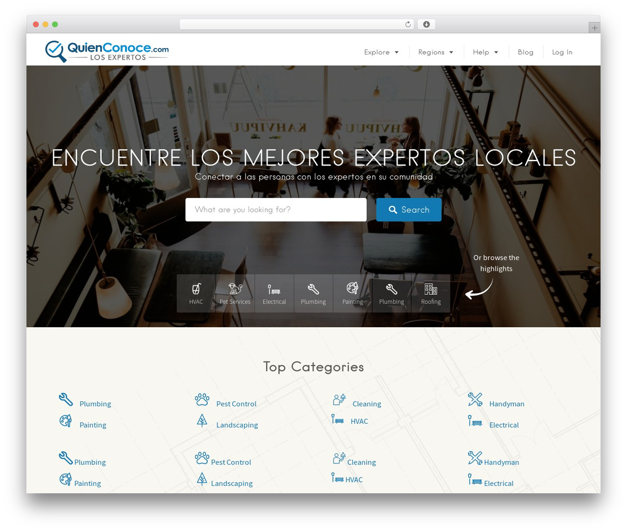 Listable WordPress theme - quienconoce.com Listable WordPress theme - quienconoce.com
