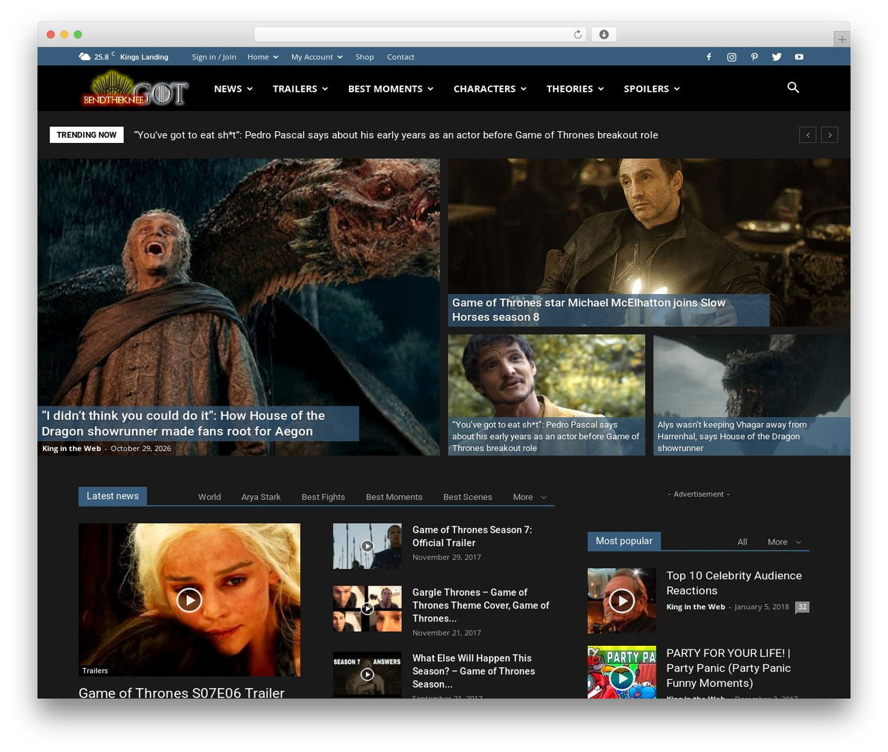 Newspaper WordPress theme - bendthekneegot.com Newspaper WordPress theme - bendthekneegot.com