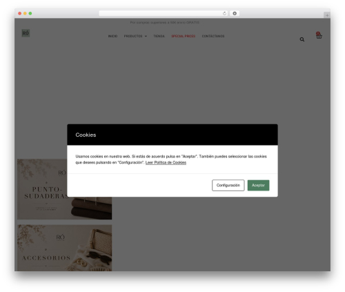 Samex WordPress theme - rocreative.es