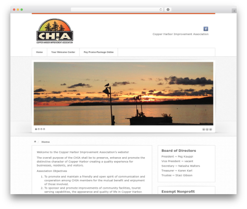 Swagger WordPress theme - copperharbor.net