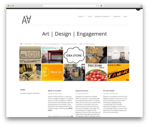 Theme WordPress Aware - doubleaprojects.com