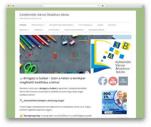 Tiny Framework WP theme - celliskola.hu