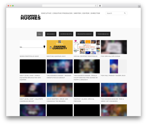 VPress Responsive WordPress Theme WordPress theme design - ahughesonline.com