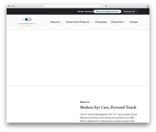 WordPress theme Flexsite - visionsource-drtara.com