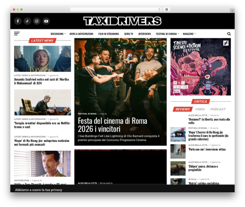 Zox alp WordPress plugin - taxidrivers.it
