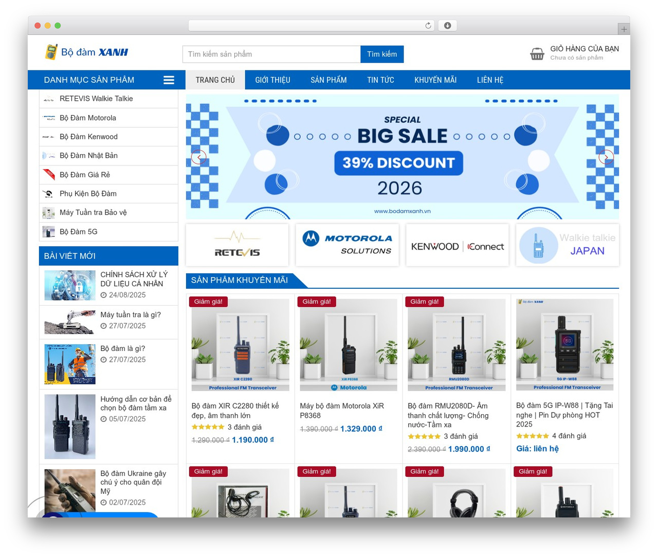 Best WordPress theme DevVN - bodamxanh.vn