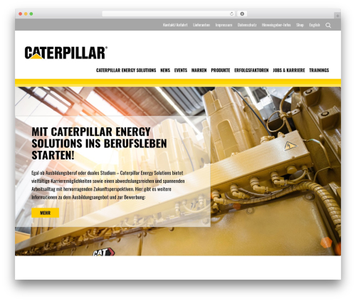CES Theme theme WordPress - caterpillar-energy-solutions.de