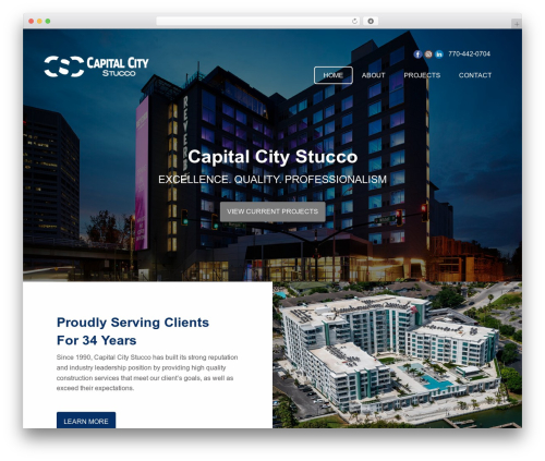 Default Theme WordPress website theme - capitalcitystucco.com