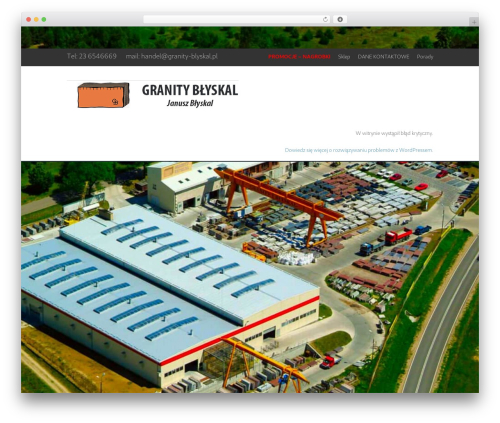 Superside me WordPress plugin - granity-blyskal.pl