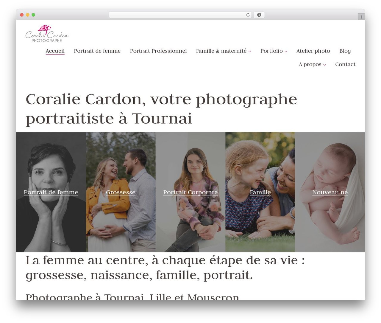 MK Zero WordPress theme - coraliecardon.be