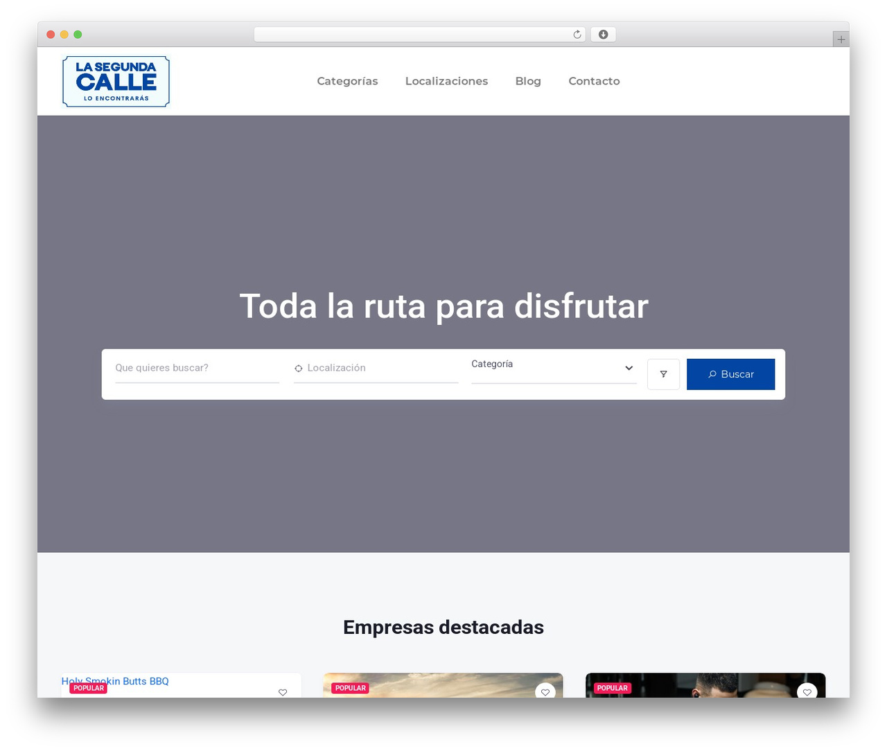 OneListing theme WordPress - lasegundacalle.com OneListing theme WordPress - lasegundacalle.com