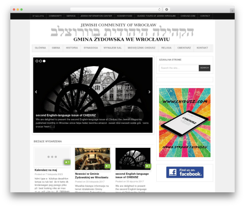 Project AR2 WordPress theme - wroclaw.jewish.org.pl