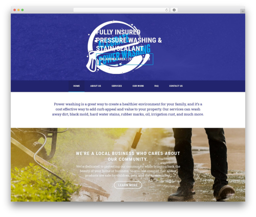 Theme WordPress CLEAN MACHINE - accuratepowerwash.com