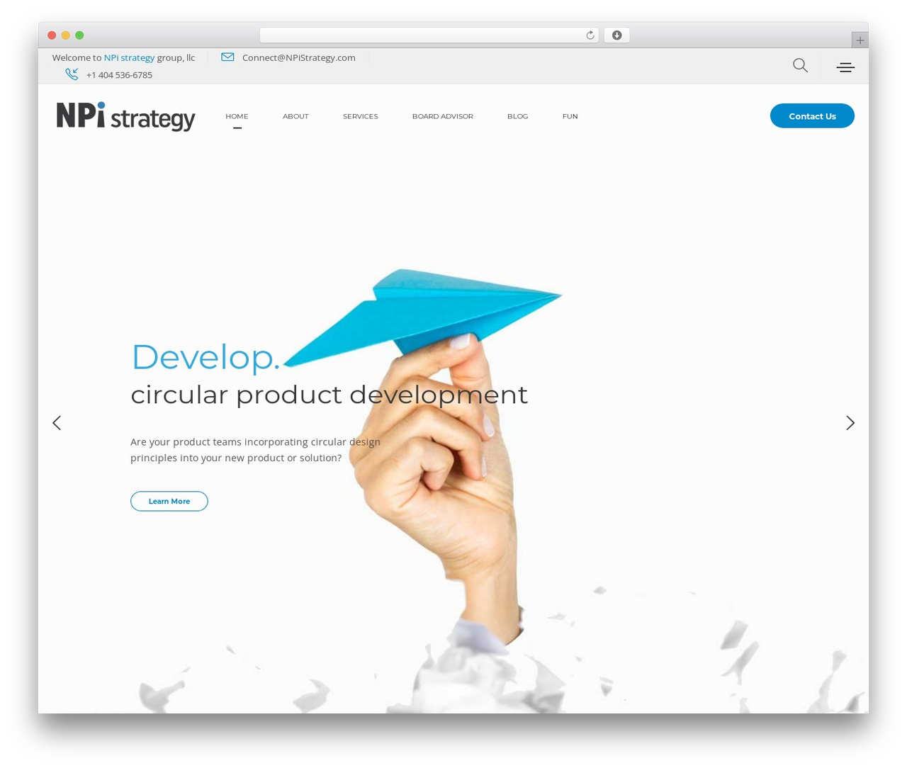 Theme WordPress Deploy - npistrategy.com