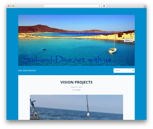 Thoughts WordPress theme - sail-and-dive.net