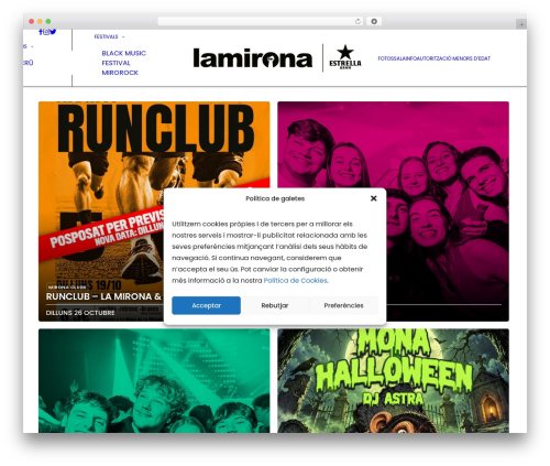 Uncode privacy WordPress plugin - lamirona.cat
