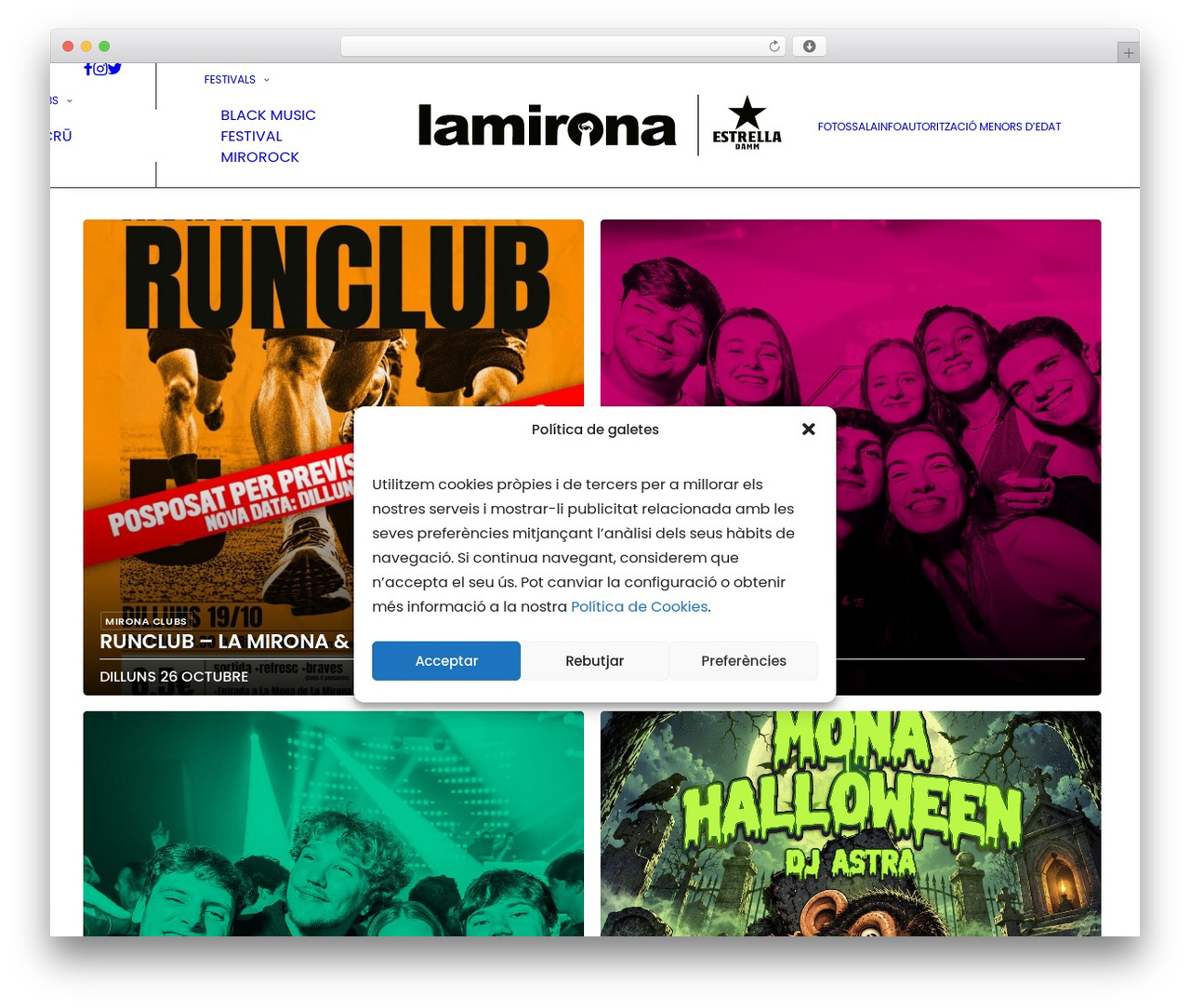 Uncode Child WordPress theme design - lamirona.cat