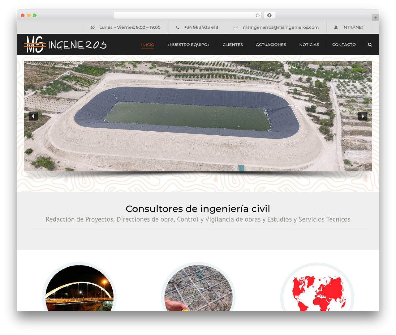 WordPress website theme Constructo - msingenieros.com WordPress website theme Constructo - msingenieros.com