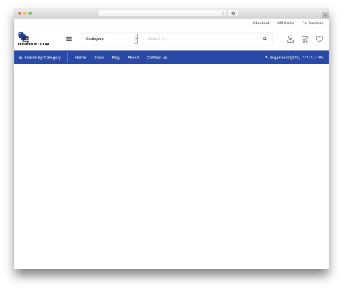 Ebbe WordPress theme - fleuridort.com