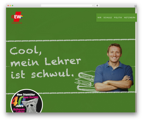 Muse WordPress page theme - schwulelehrer.de