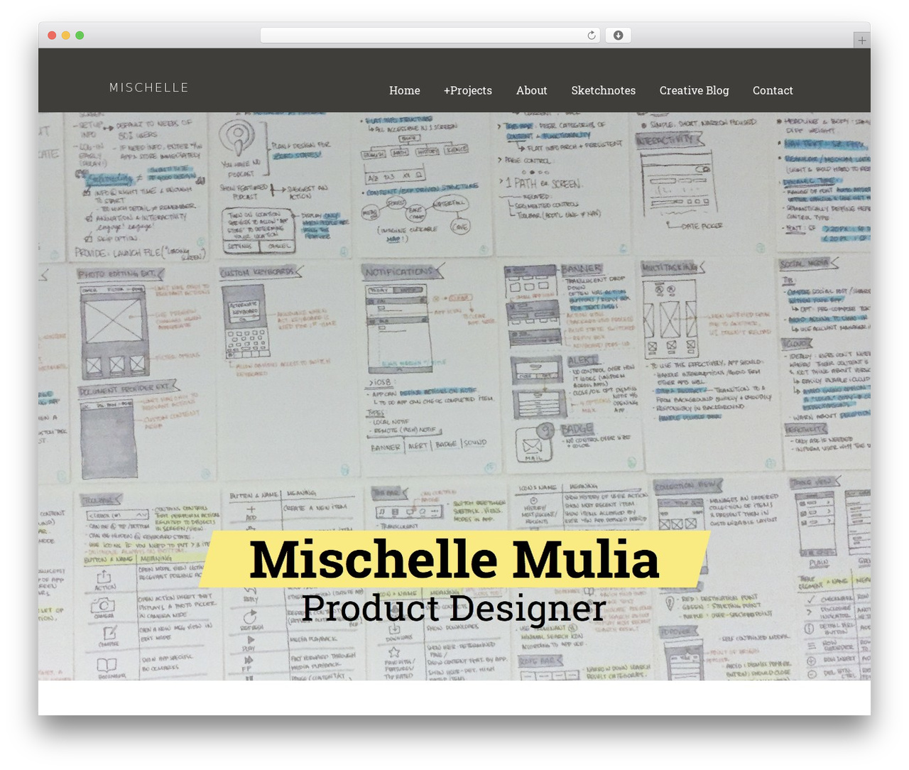 Tera Wordpress Theme theme WordPress portfolio - mischellemulia.com