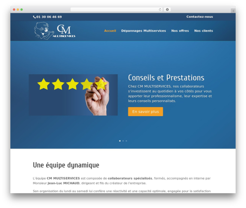 Theme WordPress Divi - cmmultiservices.fr