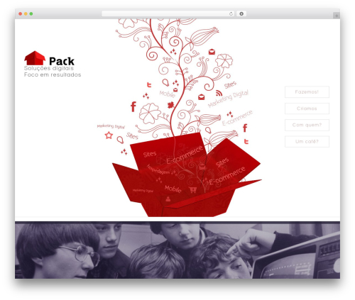 Theme WordPress Pack System - packsystem.com.br