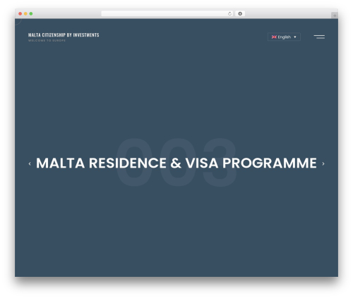 Theme WordPress Rubenz - bizconsultmalta.com