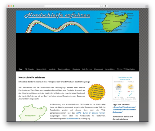 Responsive TwentyTen (responsive-twentyten) free WordPress plugin - nordschleife-erfahren.de