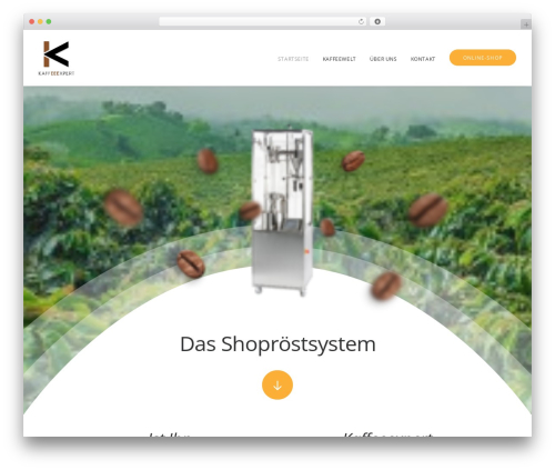 Uncode core WordPress plugin - kaffeeexpert.de