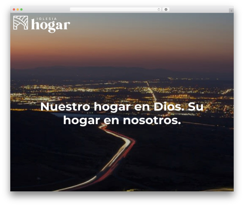 WordPress theme Emphasis - iglesiahogar.org