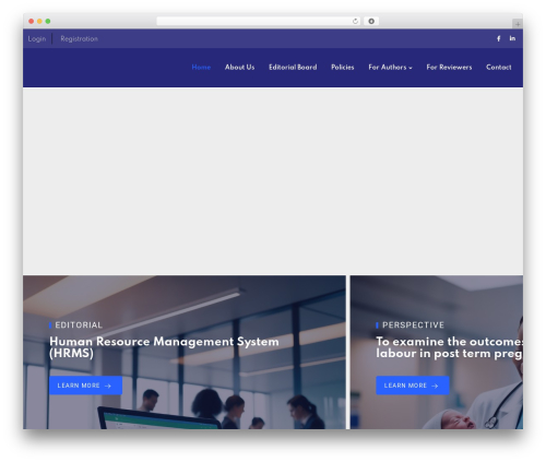 WordPress theme Neeon - healthsciencesaus.com