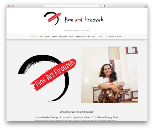 Article Lite theme WordPress - fineartfiroozeh.com