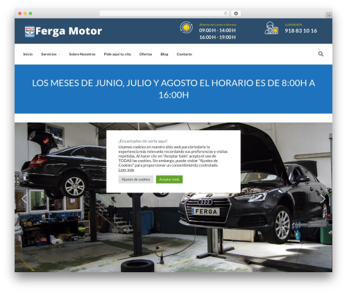 Autoresq theme WordPress - fergamotor.com