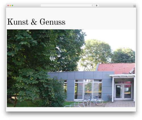 Blue Note WordPress theme - kunst-in-herrnburg.de