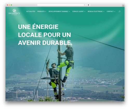 Divi mobile WordPress plugin - monthey-energies.ch