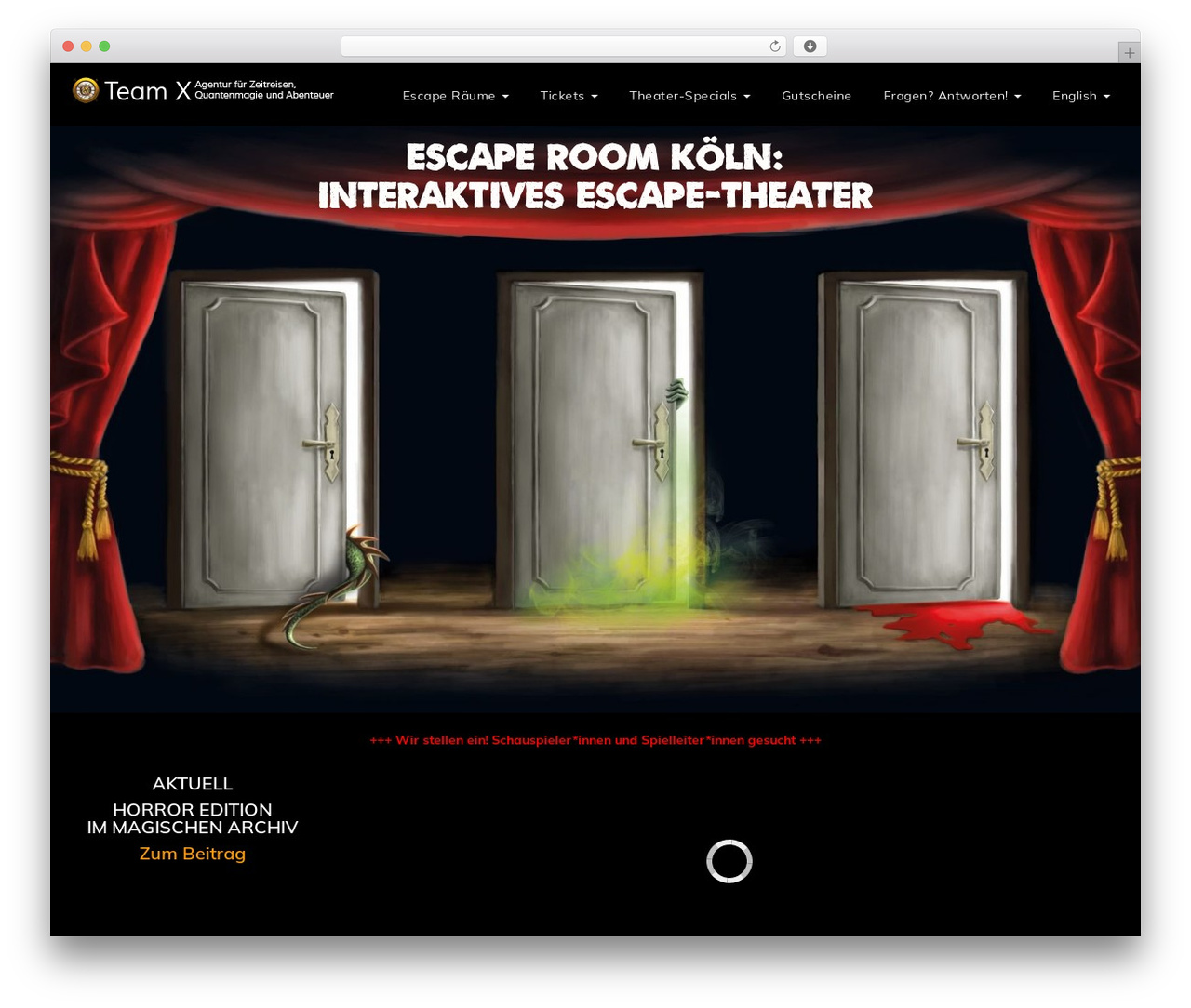 Escape WordPress theme - teamx.koeln Escape WordPress theme - teamx.koeln