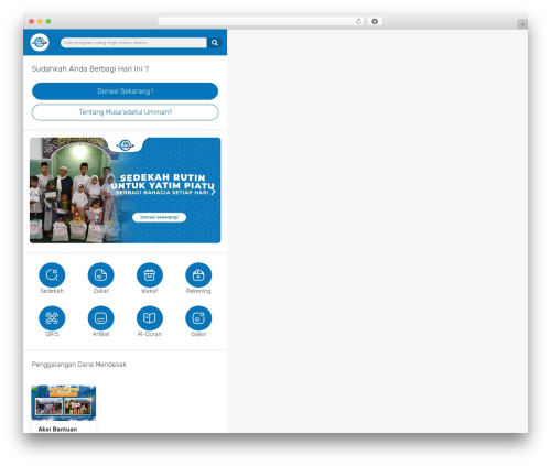 Donasiaja WordPress plugin - musaadatulummah.org