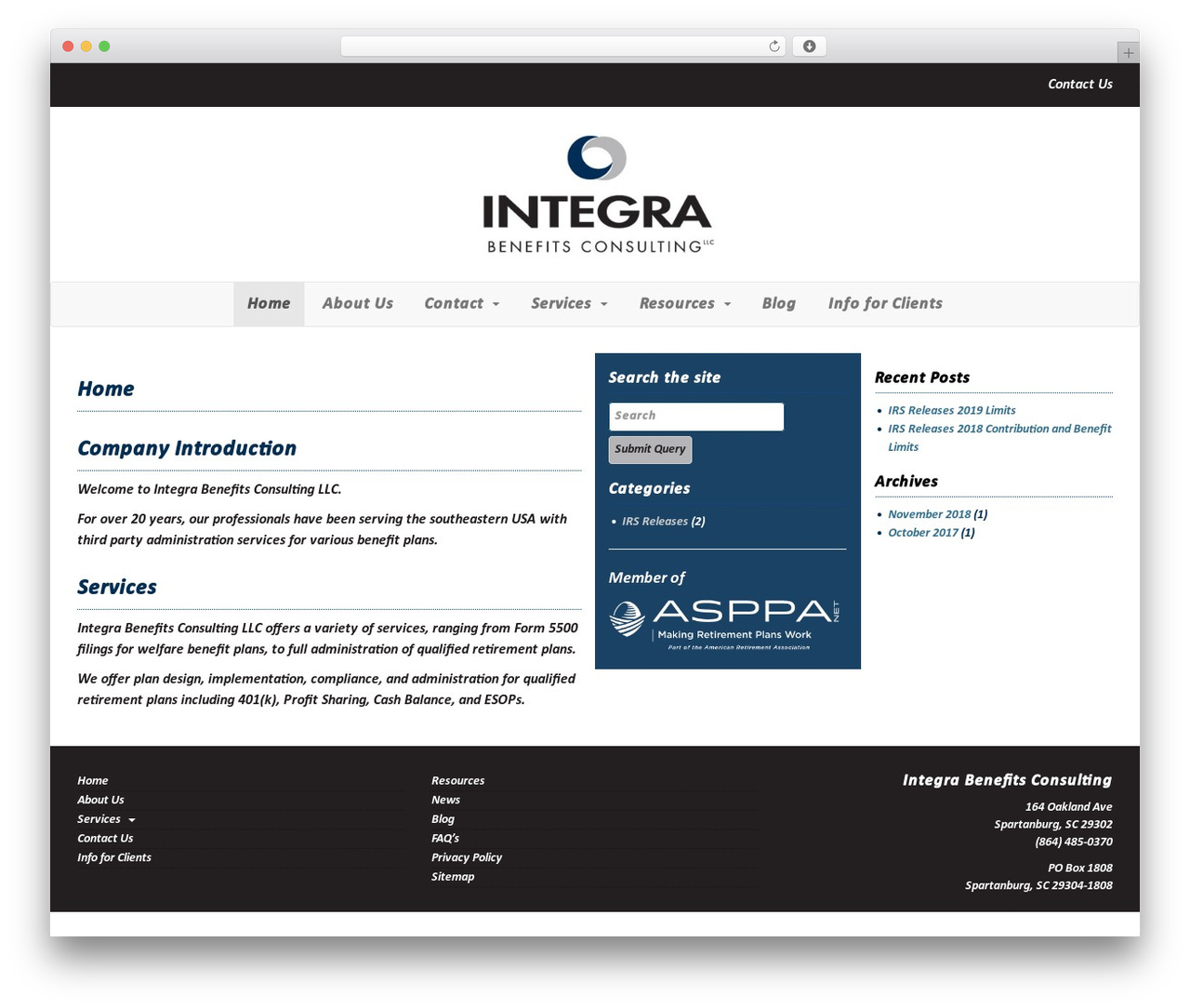 Integra WordPress theme - integrabc.com Integra WordPress theme - integrabc.com
