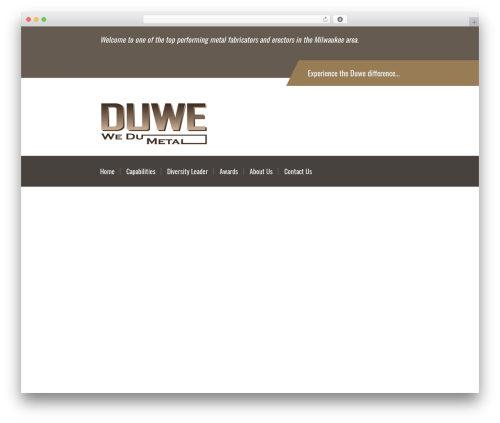 Konstructo top WordPress theme - duwemetal.com