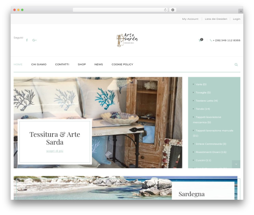 Handmade framework WordPress plugin - www.artesarda.eu