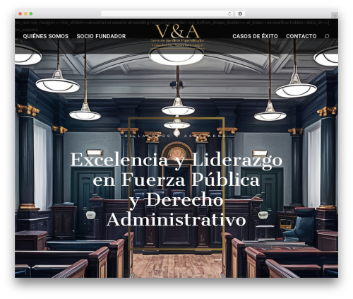 WordPress theme Diacara - abogadosvillalobos.com